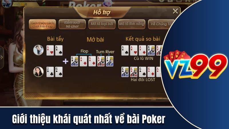 Giới thiệu khái quát nhất về bài Poker