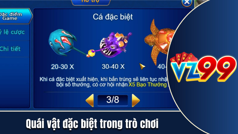 Một số quái vật đặc biệt trong game